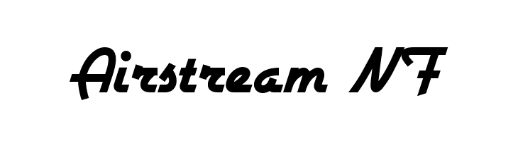 Airstream NF photo Airstream NF 40 Free Stylish Retro Fonts for Designers
