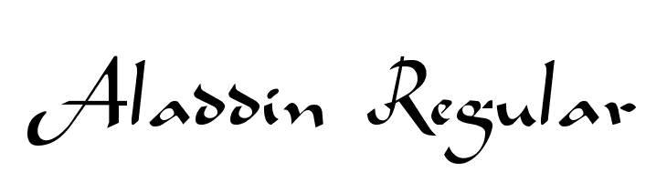 Caliph Regular Font