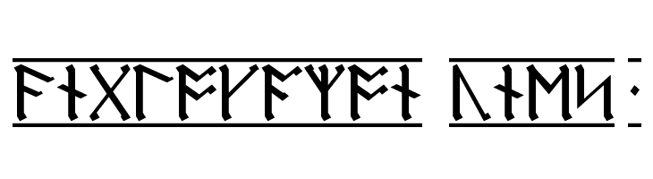 AngloSaxon Runes 1 Free Fonts Download