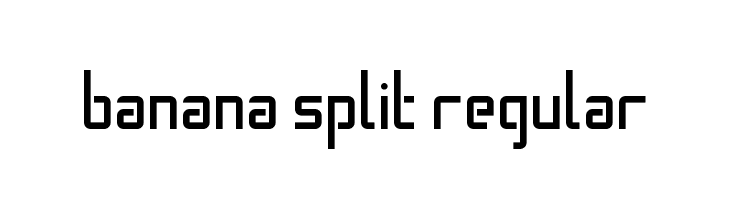 Free Banana Split Fonts