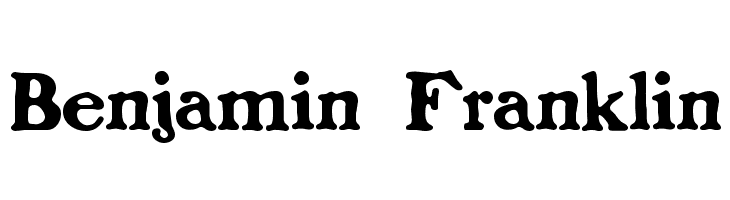 Benjamin Franklin photo Benjamin Franklin 40 Free Stylish Retro Fonts for Designers