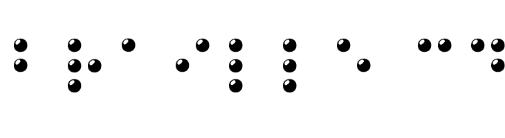 Braille 3D Free Fonts Download