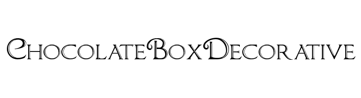 ChocolateBoxDecorative photo ChocolateBoxDecorative 40 Free Stylish Retro Fonts for Designers