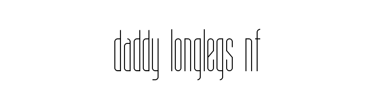 Daddy Longlegs NF photo Daddy Longlegs NF 40 Free Stylish Retro Fonts for Designers