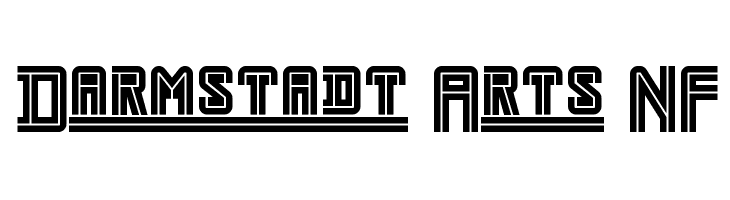 Darmstadt Arts NF photo Darmstadt Arts NF 40 Free Stylish Retro Fonts for Designers