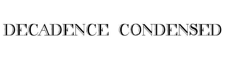 decadence condensed photo decadence condensed 40 Free Stylish Retro Fonts for Designers