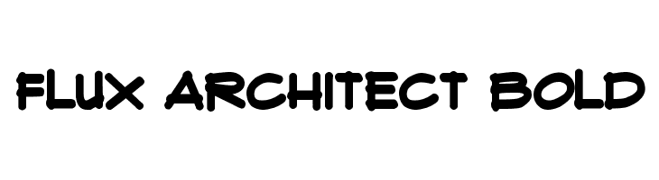 Architecture Font on Flux Architect Bold Download