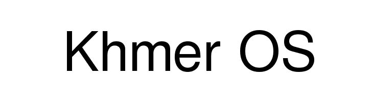 Khmer OS Free Fonts Download