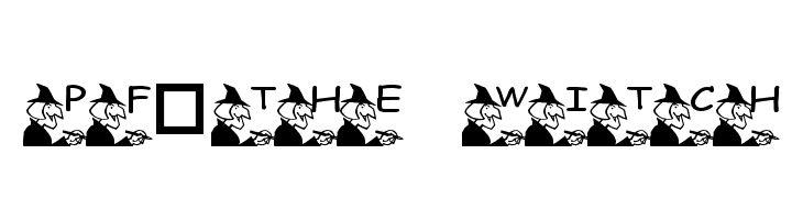 pf_the witch Free Fonts Download