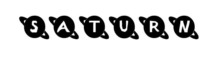 Saturn Free Fonts Download