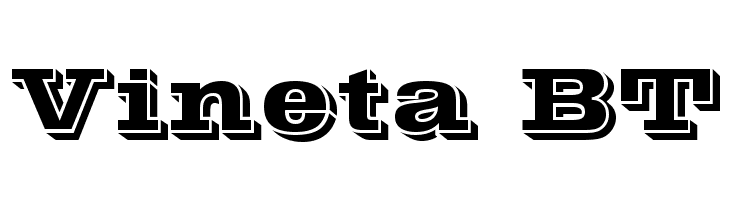 Vineta BT Font TrueType Free Download On ProFont