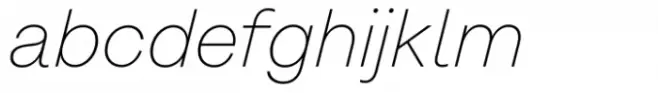 1955 Thin Italic