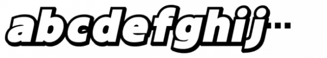 210 Supersize Black 3 D italic