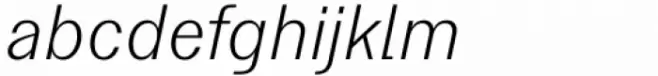 Acies Light Italic