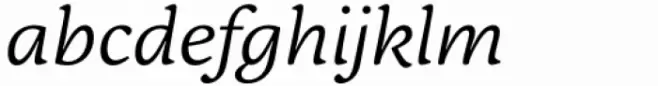 Adelbrook Book Italic