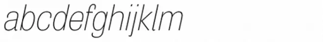 Air Condensed Thin Oblique