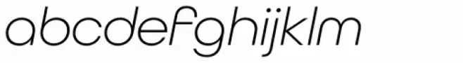 All Round Gothic Light Oblique