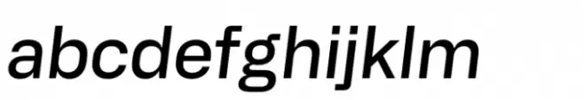 Alliance No 2 Medium Italic