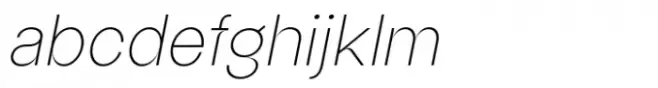 Almarena Neue Display Extra Light Italic