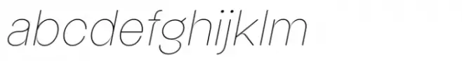 Almarena Neue Display Thin Italic