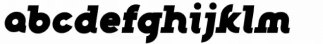 Along Slab Work Black Italic