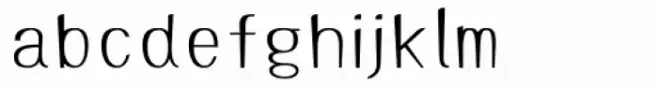 Amatohoso Font