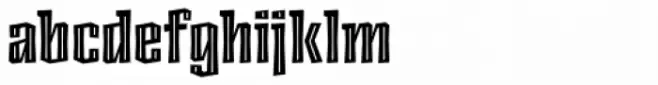 Ancoa Extra Bold Inline
