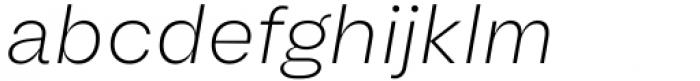 Another Grotesk Text Extra Light Italic