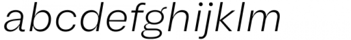 Another Grotesk Text Light Italic