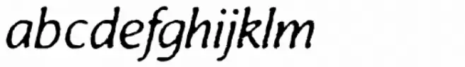 Antihistory Italic