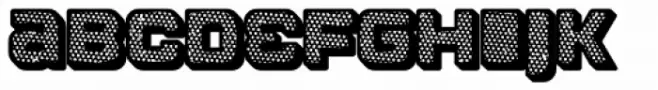 Apnea Drop Shadow Inline Reverse Halftone