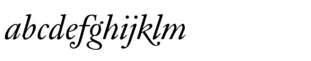 Aquamarine Titling Italic