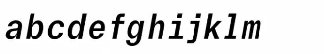 Arbeit Technik Medium Italic