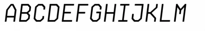 Archimoto V01 Extra Light Italic