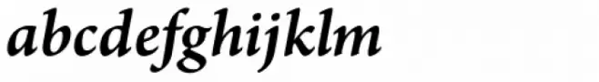Arno Pro SmallText SemiBold Italic