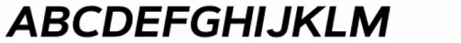 Artegra Sans SC SemiBold Italic