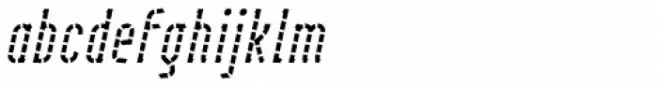 Artios Pro Staccato Italic