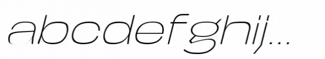Arupala Grotesk Super Light Italic