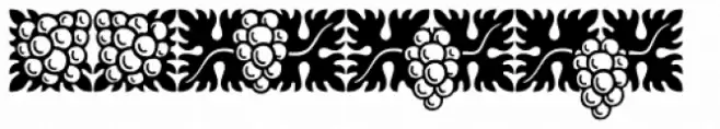 ASTYPE Ornaments Wine Grape A