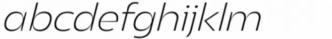 Asgard Fit Extralight Italic