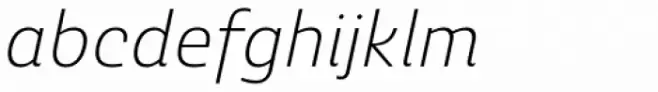 Ashemore Normal Light Italic