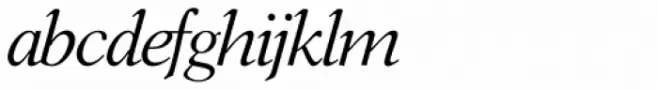 Aster SH Italic