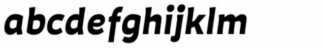 Auster Rounded Black Italic