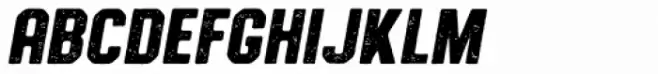 Authority Distressed Italic