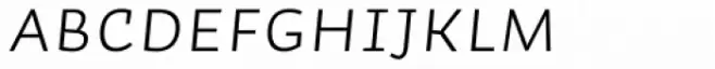 Auto Pro Light Italic Small Caps