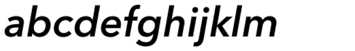 Avenir Next Pro Demi Italic