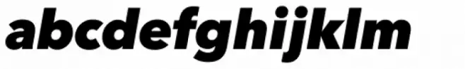 Avenir Next Pro Heavy Italic