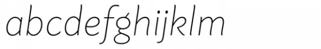 Axios Pro Thin Italic