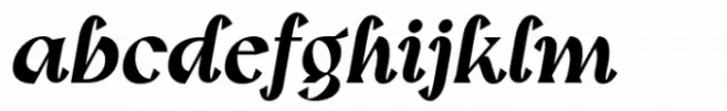 Barito Black Italic