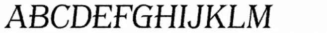 Bayside Tavern S Plain Light Italic